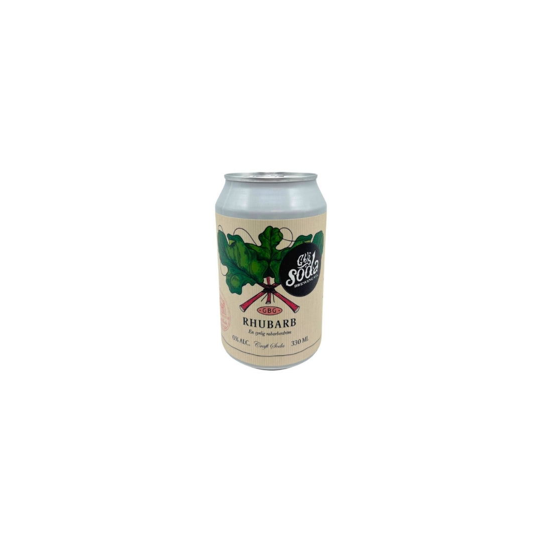 GBG Soda - Rhubarb (Rabarber) - 24st