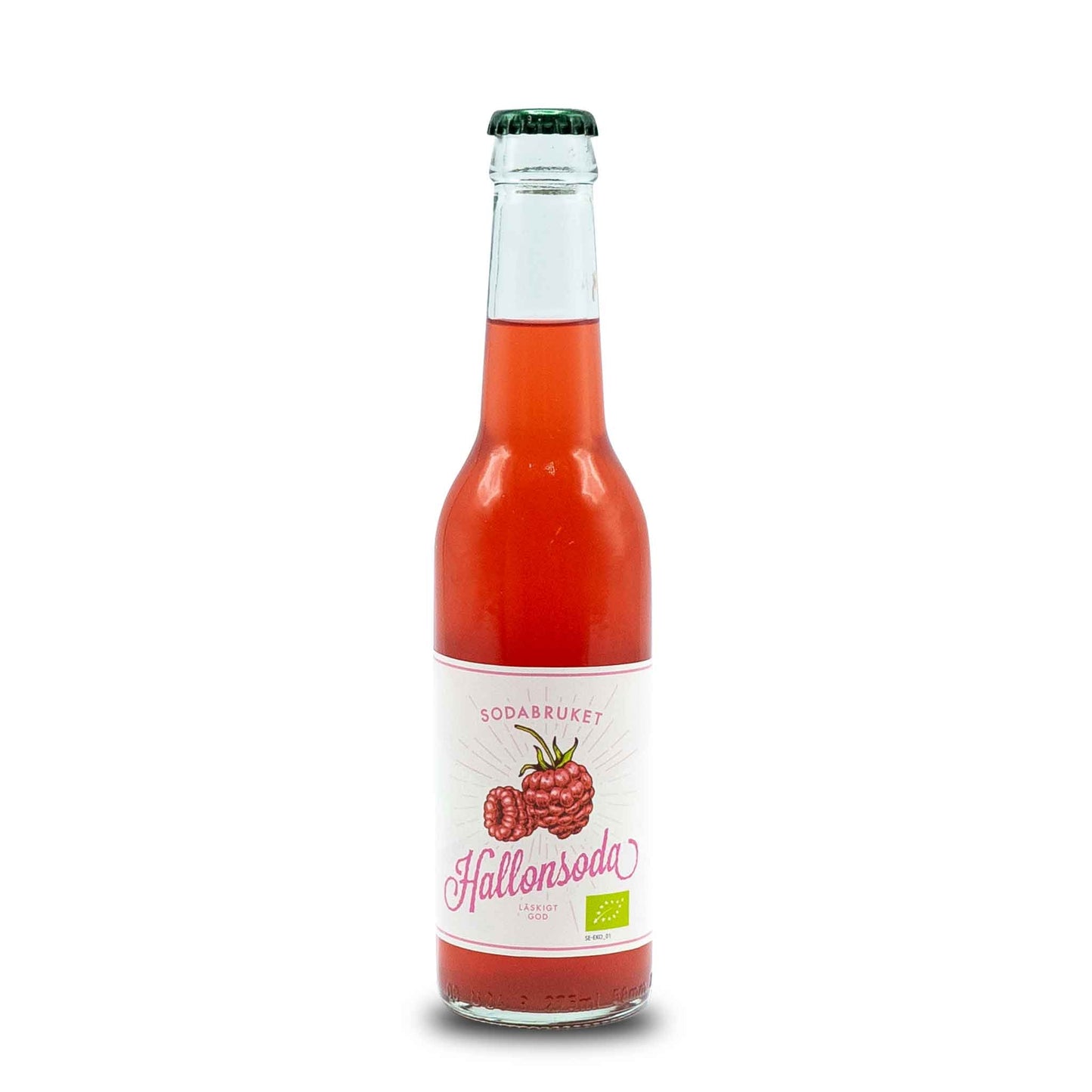 Sodabruket - Hallonsoda - EKO - 24st